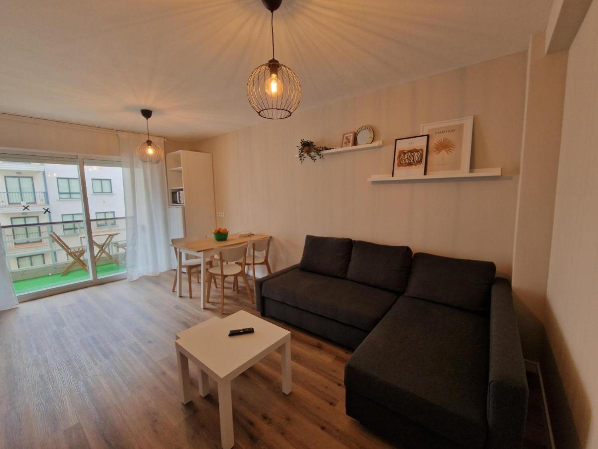 Apartamento Baiona Playa Exterior foto